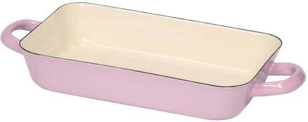 Riess Emaille Riess Auflaufform Mit Griffen Aus Emaille In Rosa 1 Riess Emaille Riess Auflaufform Mit Griffen Aus Emaille In Rosa