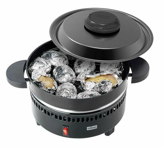 Stöckli Marroniofen Inkl. Grill-& Crêpe-Platte 3 Stöckli Marroniofen Inkl. Grill-& Crêpe-Platte – Bild 3