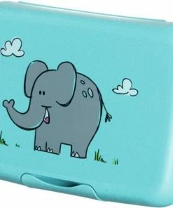 Leonardo Brotdose BAMBINI Türkis Elefant
