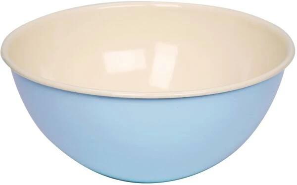 Riess Emaille Riess Schüssel Aus Emaille In Pastell-blau 18 Cm 1 Riess Emaille Riess Schüssel Aus Emaille In Pastell-blau 18 Cm