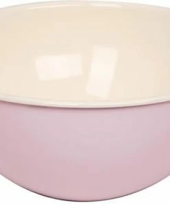 Riess Emaille Riess Schüssel Aus Emaille In Rosa 26 Cm