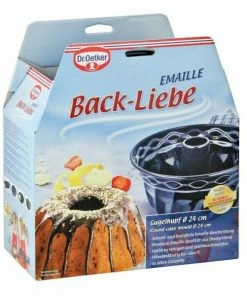 Dr. Oetker Gugelhupfform Back-Liebe, 22 Cm -KitchenAid Shop 1116 pack 1 k 1 l