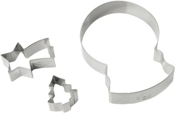Dr. Oetker Ausstechformen Schneekugel, 3-tlg. 1 Dr. Oetker Ausstechformen Schneekugel, 3-tlg.