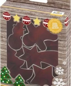Birkmann Ausstechform-Set Weihnachten, 5-teilig