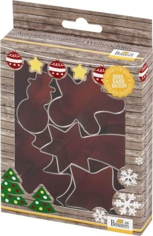Birkmann Ausstechform-Set Weihnachten, 5-teilig 1 Birkmann Ausstechform-Set Weihnachten, 5-teilig
