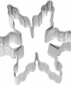 Birkmann Ausstechform Schneeflocke Geschwungen Aus Edelstahl