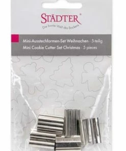 Städter Ausstechform Weihnachten 1,5 Cm Mini Set, 5-teilig -KitchenAid Shop 201 004603 V01