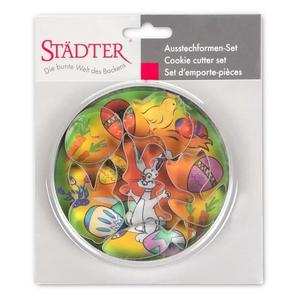 Städter Ausstechform Ostern 4,5–6,5 Cm Set, 6-teilig 2 Städter Ausstechform Ostern 4,5–6,5 Cm Set, 6-teilig – Bild 2