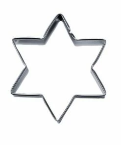 Städter Ausstechform Stern 4 Cm / H 2,5 Cm 6-zackig