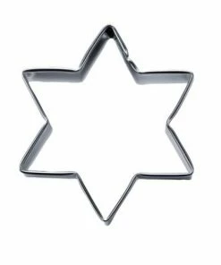 Städter Ausstechform Stern 5 Cm / H 2,5 Cm 6-zackig
