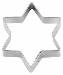 Städter Ausstechform Stern 8 Cm / H 2,5 Cm 6-zackig