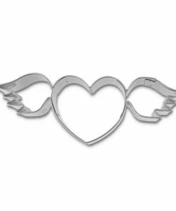 Städter Ausstechform Fliegendes Herz 9 Cm