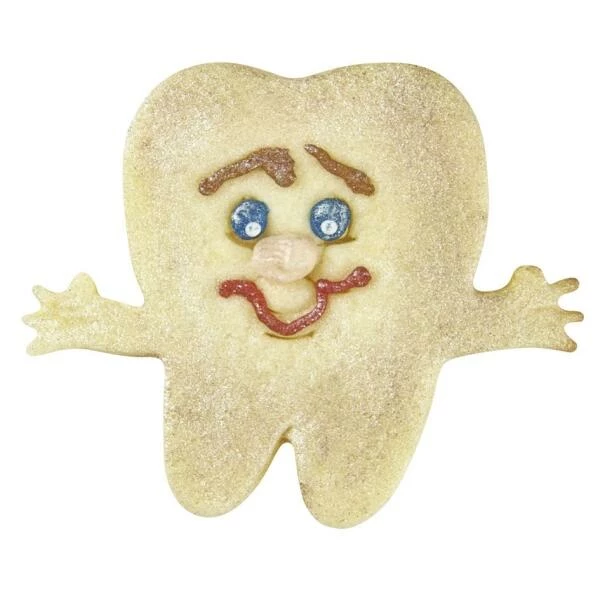 Städter Ausstechform Zahn 7 Cm Mit Gesicht Und Händen 2 Städter Ausstechform Zahn 7 Cm Mit Gesicht Und Händen – Bild 2