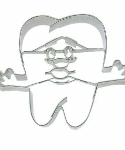 Städter Ausstechform Zahn 7 Cm Mit Gesicht Und Händen