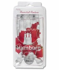 Städter Ausstechform Hansestadt Hamburg 9–10 Cm Set, 2-teilig