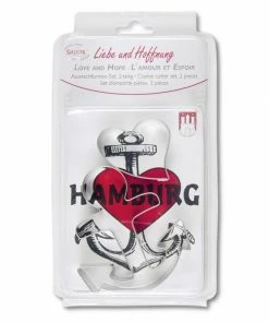 Städter Ausstechform Liebe Und Hoffnung 5,5–9 Cm Set, 2-teilig