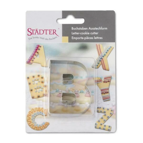 Städter Ausstechform Buchstabe B 6,5 Cm 3 Städter Ausstechform Buchstabe B 6,5 Cm – Bild 3