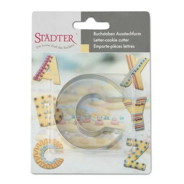 Städter Ausstechform Buchstabe C 7 Cm 3 Städter Ausstechform Buchstabe C 7 Cm – Bild 3
