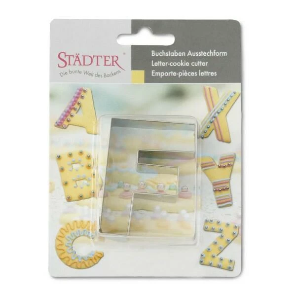 Städter Ausstechform Buchstabe F 6,5 Cm 2 Städter Ausstechform Buchstabe F 6,5 Cm – Bild 2