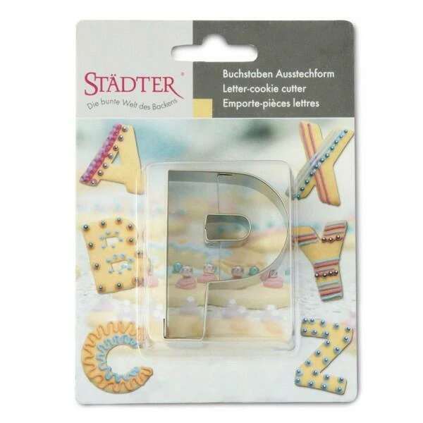Städter Ausstechform Buchstabe P 6,5 Cm 2 Städter Ausstechform Buchstabe P 6,5 Cm – Bild 2