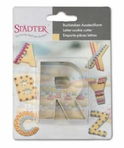 Städter Ausstechform Buchstabe R 6,5 Cm 5 Städter Ausstechform Buchstabe R 6,5 Cm -KitchenAid Shop 201 112872 V01