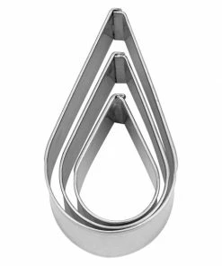 Städter Ausstechform Tropfen / Zapfen 4 / 5 / 6 Cm Glatt