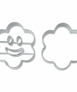 Städter Ausstechform Lachende Blume 6,5 Cm Set, 2-teilig