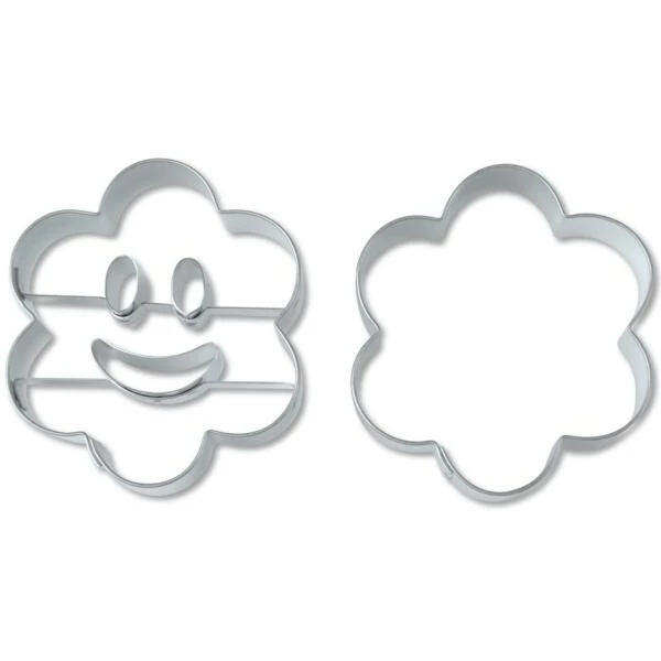 Städter Ausstechform Lachende Blume 6,5 Cm Set, 2-teilig 1 Städter Ausstechform Lachende Blume 6,5 Cm Set, 2-teilig