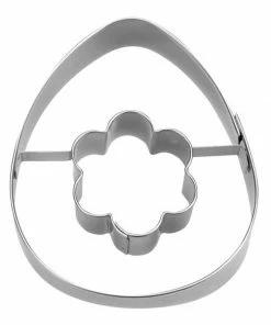 Städter Ausstechform Ei Mit Blume 7 Cm