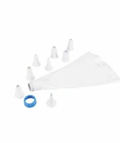 Städter Spritzbeutel Garniertüllen & Spritzbeutel Groß Set, 9-teilig