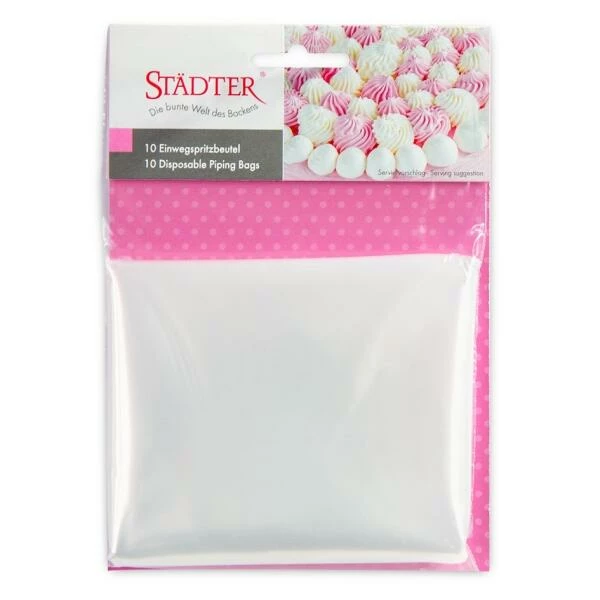 Städter Spritzbeutel Einweg-Spritzbeutel 35 Cm 10 Stück 700 Ml 2 Städter Spritzbeutel Einweg-Spritzbeutel 35 Cm 10 Stück 700 Ml – Bild 2