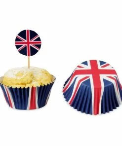 Städter Backform Großbritannien Ø 5/7 Cm / H 3,5 Cm 50 Stück -KitchenAid Shop 201 336223 A03