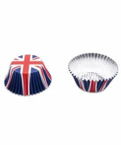 Städter Backform Großbritannien Ø 5/7 Cm / H 3,5 Cm 50 Stück