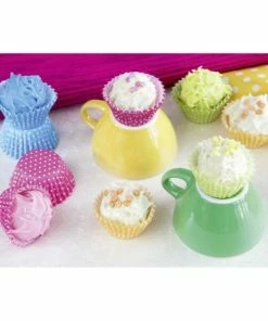 Städter Papierform Retro Ø 2,4/3,4 Cm / H 1,8 Cm Bunt Für Muffin-Konf 100 Stück -KitchenAid Shop 201 337190 A01