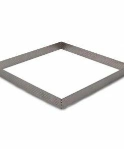 Städter Backrahmen Eckig 20 X 20 Cm / H 2 Cm Perforiert