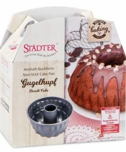 Städter Backform Gugelhupf Ø 16 Cm / H 9 Cm Silber 1.200 Ml -KitchenAid Shop 201 661158 V01