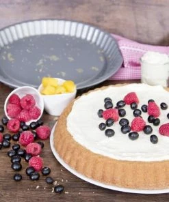 Städter Backform Obstbodenform Ø 30 Cm / H 3 Cm Silber -KitchenAid Shop 201 661714 A02