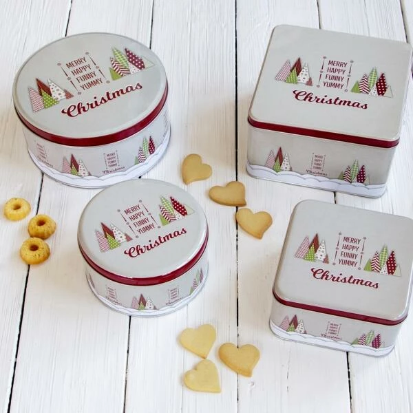 Städter Gebäckdose Yummy Christmas Ø 22 X 9,5 Cm Bunt Rund 2 Städter Gebäckdose Yummy Christmas Ø 22 X 9,5 Cm Bunt Rund – Bild 2