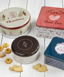 Städter Gebäckdose Yummy Christmas Ø 22 X 9,5 Cm Bunt Rund 6 Städter Gebäckdose Yummy Christmas Ø 22 X 9,5 Cm Bunt Rund -KitchenAid Shop 201 710009 A03