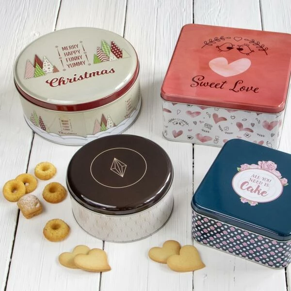 Städter Gebäckdose Yummy Christmas Ø 22 X 9,5 Cm Bunt Rund 3 Städter Gebäckdose Yummy Christmas Ø 22 X 9,5 Cm Bunt Rund – Bild 3