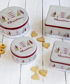 Städter Gebäckdose Yummy Christmas Ø 16,5 Cm / H 8 Cm Bunt Rund -KitchenAid Shop 201 710016 A02