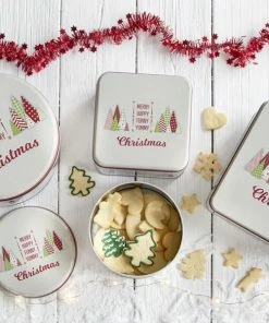 Städter Gebäckdose Yummy Christmas 16,5 X 16,5 X 8 Cm Bunt Quadratisc -KitchenAid Shop 201 710023 A04