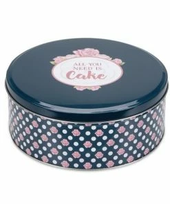 Städter Gebäckdose All You Need Is Cake Ø 16,5 Cm / H 8 Cm Bunt Rund