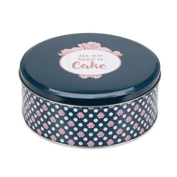 Städter Gebäckdose All You Need Is Cake Ø 16,5 Cm / H 8 Cm Bunt Rund 1 Städter Gebäckdose All You Need Is Cake Ø 16,5 Cm / H 8 Cm Bunt Rund