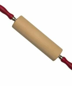 Städter Holzserie Teigrolle / Rollholz ø 8,5 Cm / L 40 Cm Mit Kugellager