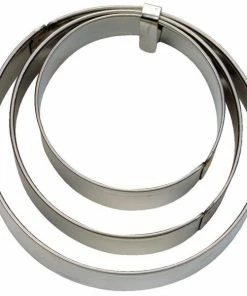 Städter Ausstechform Ring ø 3 / 4 / 5 Cm Glatt Set, 3-teilig