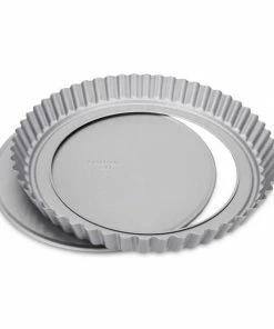 Städter Tarteform Mit Hebeboden ø 28 Cm / H 3,5 Cm Silber -KitchenAid Shop 206 661721 P02