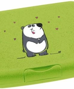 Leonardo Brotdose BAMBINI Grün Panda