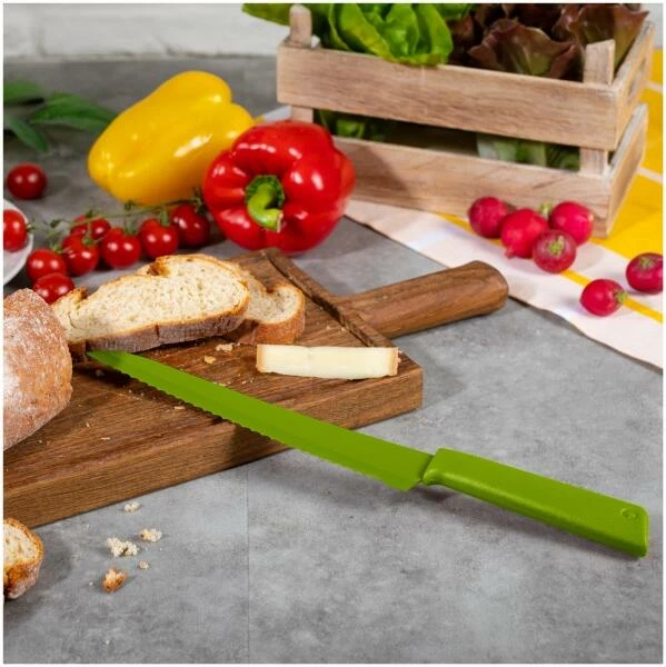 Kuhn Rikon COLORI®+ Brotmesser Grün 2 Kuhn Rikon COLORI®+ Brotmesser Grün – Bild 2