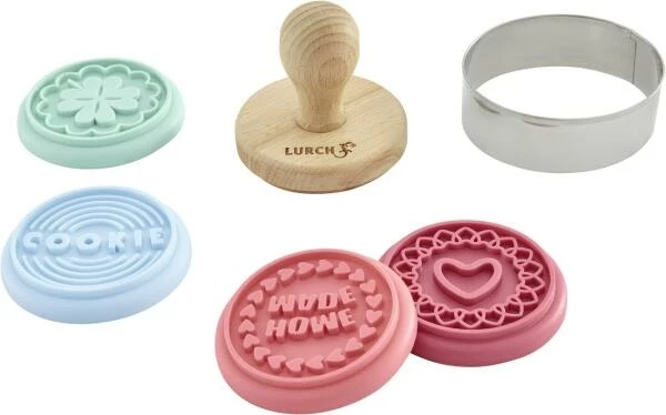 Lurch Keksstempel Set Home 6teilig Pastel Mix 1 Lurch Keksstempel Set Home 6teilig Pastel Mix